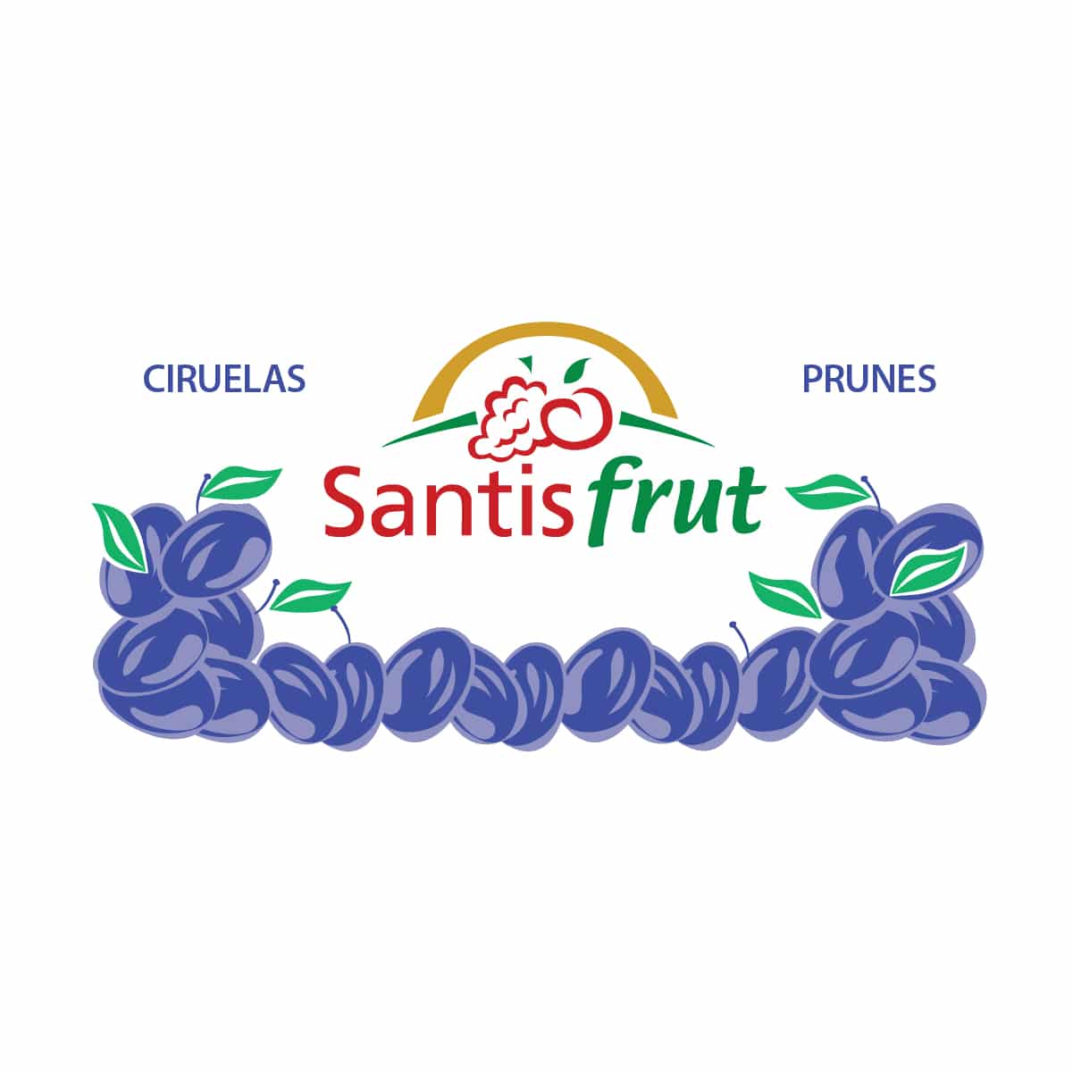 Mercado de las Especias - Logo - Ciruelas Santis Frut