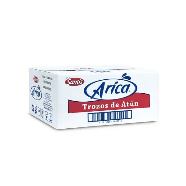 Trozos de Atún en Aceite "Arica" x 170 gr (x 12 latas)