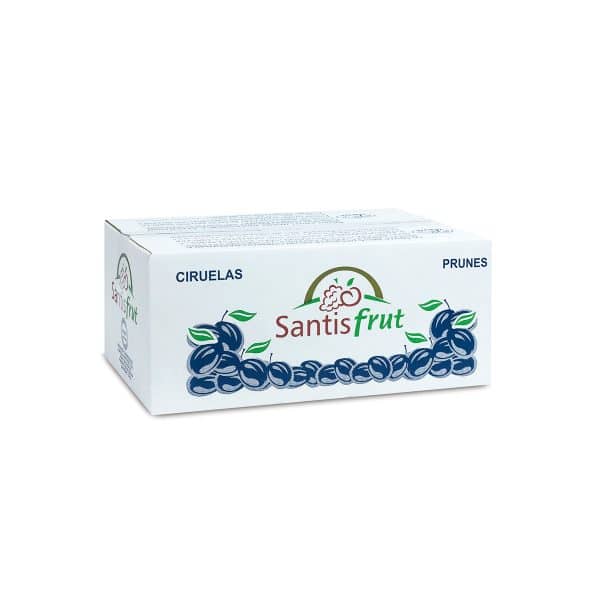 Ciruelas Santis frut en caja
