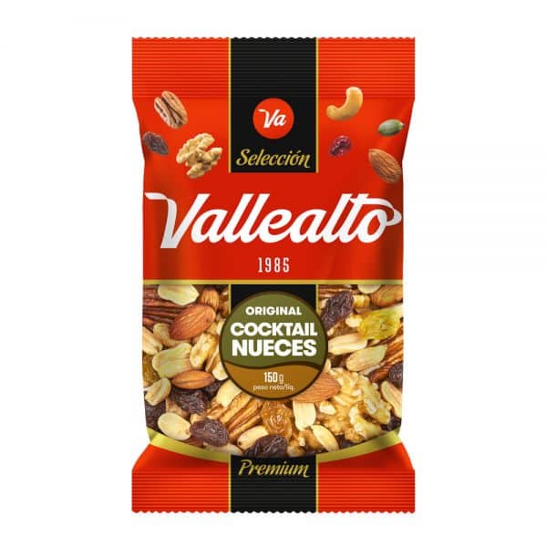 VALLEALTO – COCTAIL DE NUECES BL X 150GR