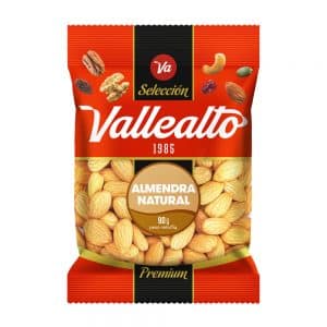 VALLEALTO - ALMENDRAS NATURAL BL X 90GR