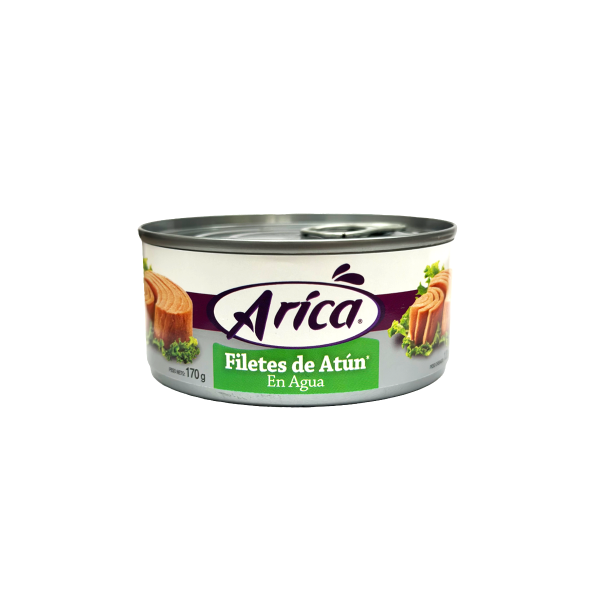 Filete de Atún en Agua "Arica" x 170 gr (1 lata)